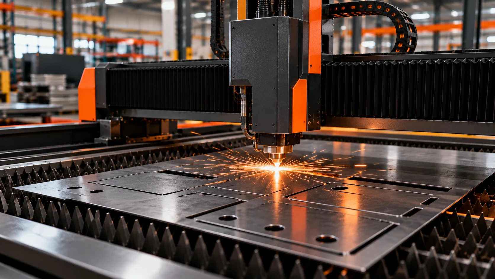 Laser cutting equipment