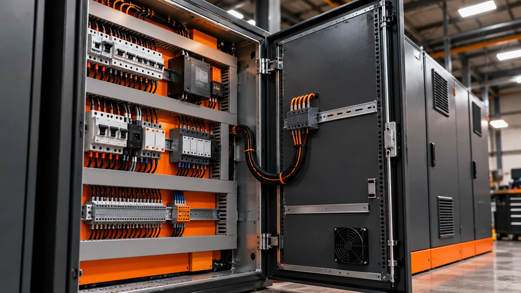 Metal enclosure for electrical installation